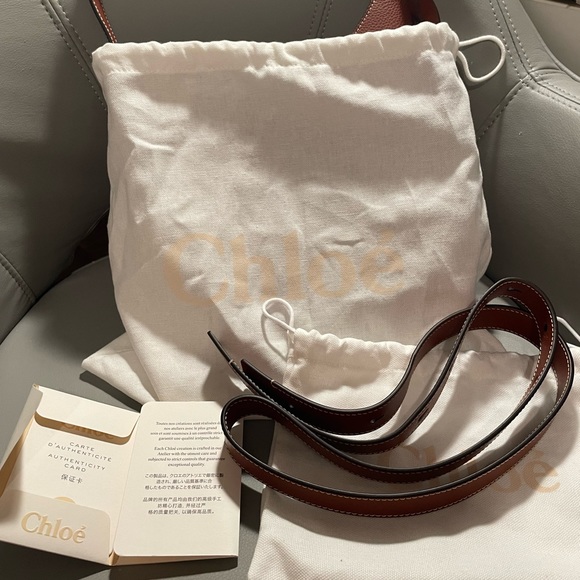 CHLOÉ Small Darryl Leather Bag - Picture 12 of 14